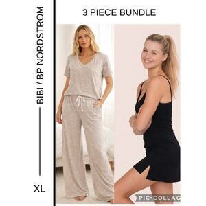 MSRP: $133 | ✨ BIBI Lounge Set + BP Nordstrom Tennis Dress Bundle – Size XL ✨